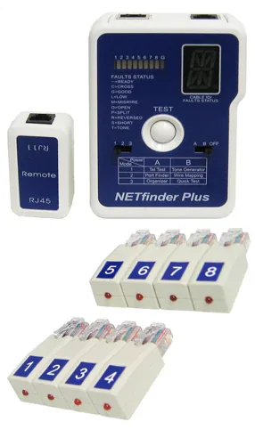 Тестер кабельный Hobbes NETfinder Plus