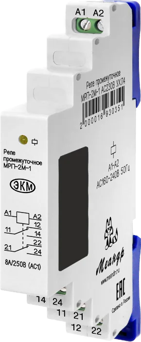 Реле МЕАНДР МРП-2М-1 AC230В УХЛ2
