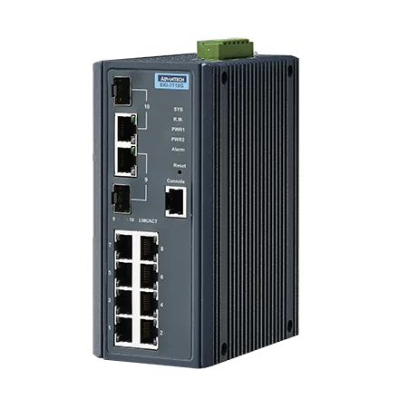 Управляемый переключатель Advantech EKI-7710G-2CI-AE