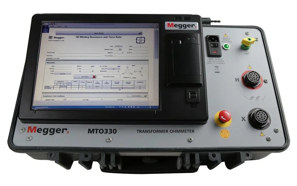 Измеритель сопротивления обмоток трансформаторов Megger MTO330