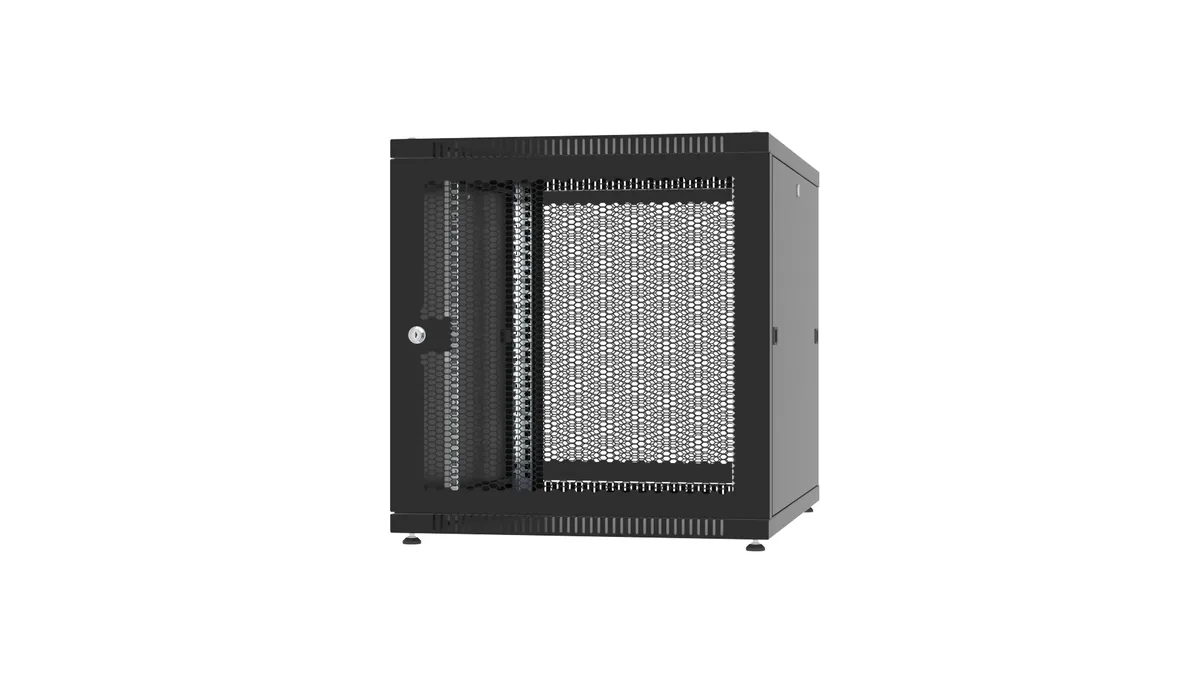 Шкаф разборный напольный QTECH RECQL-6156-P-P-BK